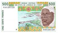Gallery image for West African States p110Ae: 500 Francs