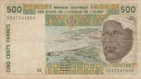 Gallery image for West African States p610Hb: 500 Francs