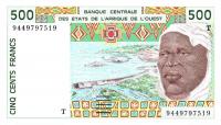 Gallery image for West African States p810Td: 500 Francs