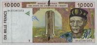 p814Tj from West African States: 10000 Francs from 2001