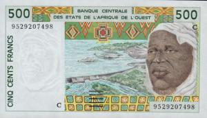 Gallery image for West African States p310Ce: 500 Francs