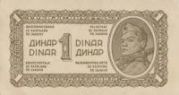 p48b from Yugoslavia: 1 Dinar from 1944