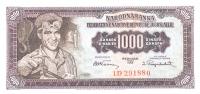 Gallery image for Yugoslavia p71a: 1000 Dinara