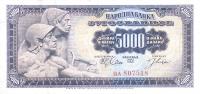 Gallery image for Yugoslavia p76a: 5000 Dinara