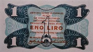 pS110 from Yugoslavia: 1 Liro from 1944