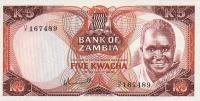 Gallery image for Zambia p21a: 5 Kwacha