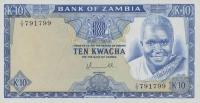Gallery image for Zambia p22a: 10 Kwacha