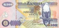 Gallery image for Zambia p38c: 100 Kwacha from 2001