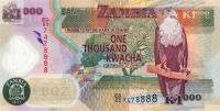 p44h from Zambia: 1000 Kwacha from 2011