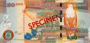 Gallery image for Zambia p47s: 20000 Kwacha