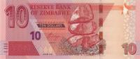 p103 from Zimbabwe: 10 Dollars from 2020