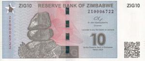 Gallery image for Zimbabwe p110r: 10 ZiG