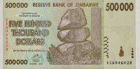 p76b from Zimbabwe: 500000 Dollars from 2008
