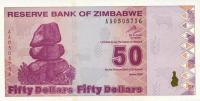 p96 from Zimbabwe: 50 Dollars from 2009