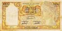 Gallery image for Algeria p104a: 1000 Francs