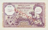 p95s from Algeria: 500 Francs from 1944