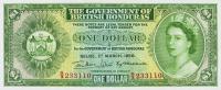 Gallery image for British Honduras p28a: 1 Dollar