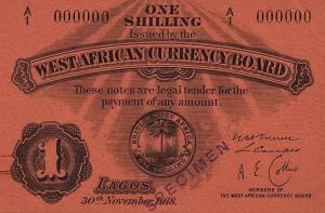 Gallery image for British West Africa p1s: 1 Shilling