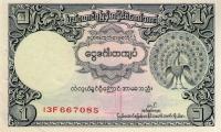 Gallery image for Burma p38: 1 Rupee