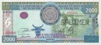 Gallery image for Burundi p41s: 2000 Francs