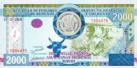 Gallery image for Burundi p47: 2000 Francs from 2008