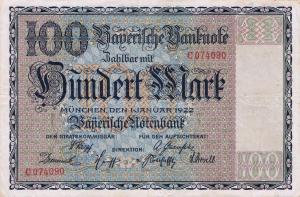 Gallery image for German States pS923: 100 Mark