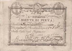 pS529 from Italian States: 60 Bajocchi from 1798 pS529 from Italian States: 60 Bajocchi from 1798