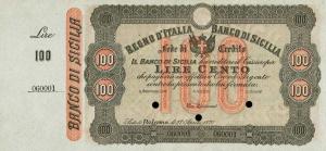 Gallery image for Italian States pS885ct: 100 Lire