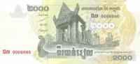 Gallery image for Cambodia p59s: 2000 Riels