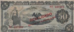 Gallery image for Mexico, Revolutionary pS707e: 50 Pesos