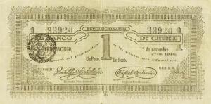 pS785a from Mexico, Revolutionary: 1 Peso from 1914