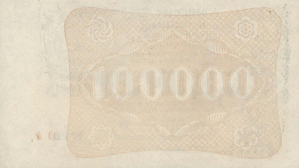 Back of Russia - Transcaucasia pS682: 100000 Rubles from 1922