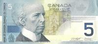 Gallery image for Canada p101b: 5 Dollars from 2002