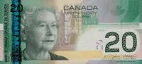 Gallery image for Canada p103b: 20 Dollars from 2008