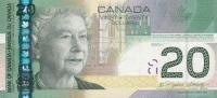 Gallery image for Canada p103d: 20 Dollars from 2007