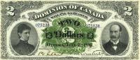 p21b from Canada: 2 Dollars from 1887