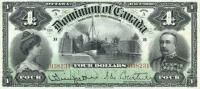 p25 from Canada: 4 Dollars from 1900