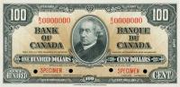 Gallery image for Canada p64s: 100 Dollars