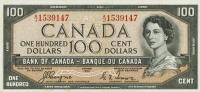 Gallery image for Canada p72a: 100 Dollars