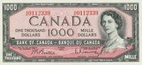 p83b from Canada: 1000 Dollars from 1954