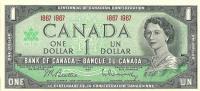 p84a from Canada: 1 Dollar from 1967