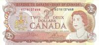 p86b from Canada: 2 Dollars from 1974