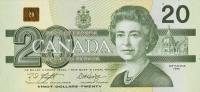 Gallery image for Canada p97d: 20 Dollars from 1991