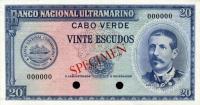 Gallery image for Cape Verde p47ct: 20 Escudos