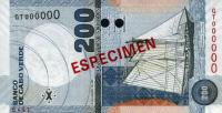 p68s from Cape Verde: 200 Escudos from 2005