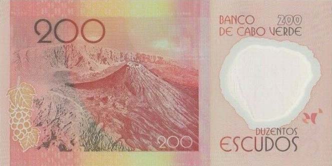 Back of Cape Verde p71r: 200 Escudos from 2014