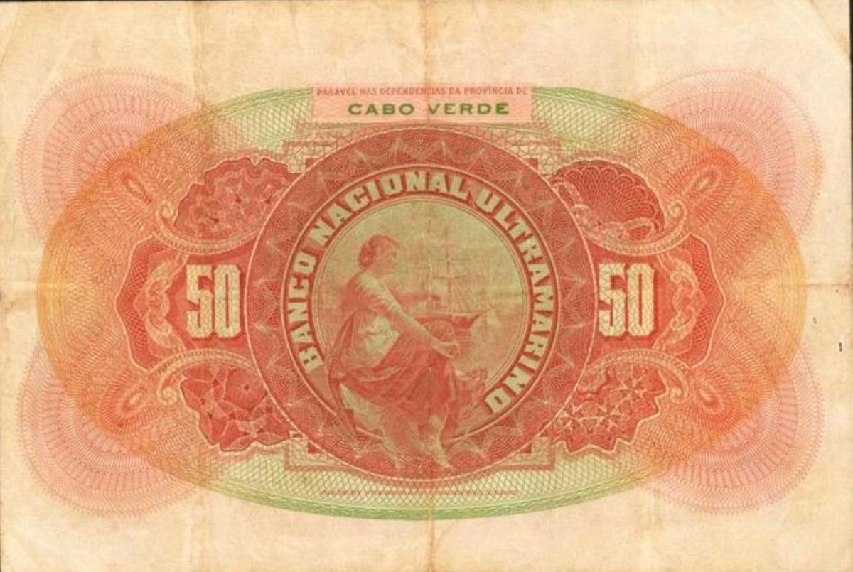 Back of Cape Verde p39a: 50 Escudos from 1941