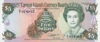 p12r from Cayman Islands: 5 Dollars from 1991