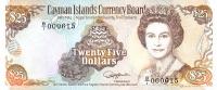 Gallery image for Cayman Islands p14a: 25 Dollars