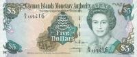 Gallery image for Cayman Islands p34b: 5 Dollars from 2006